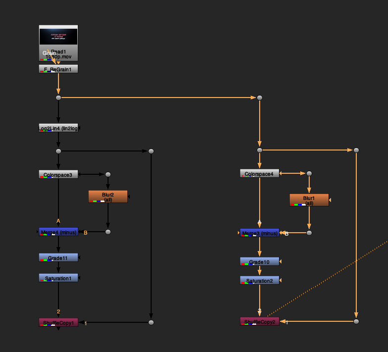 Building a GrainQC node bright areas